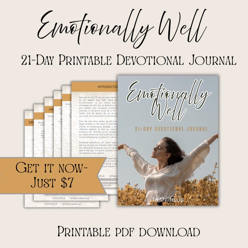 Printable Devotionals and Journals