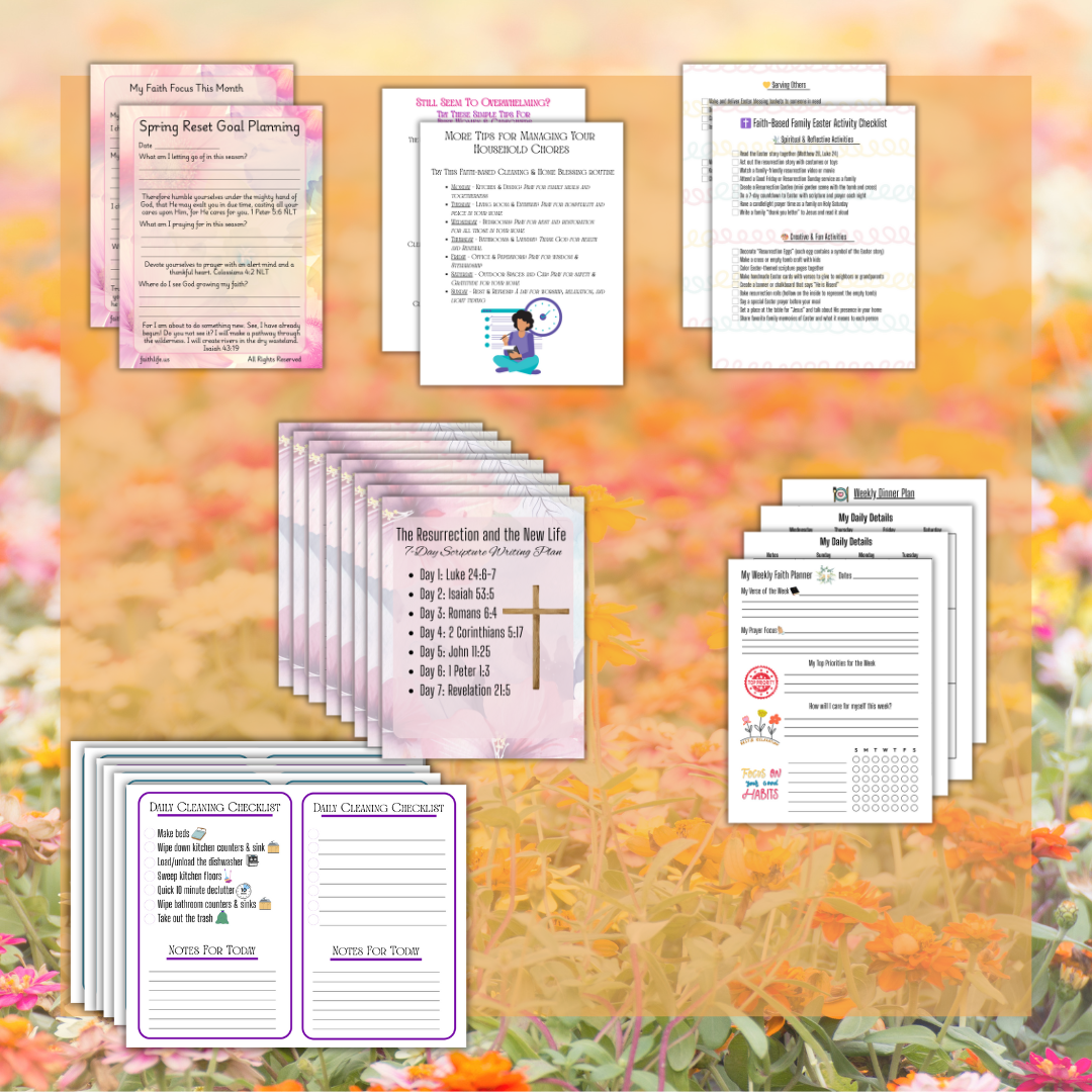 *New Planning Kit-Plan Your Month With Purpose *