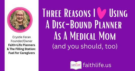 My Top 3 Reasons For Using A Disc-Bound Planner As A Medical Mo