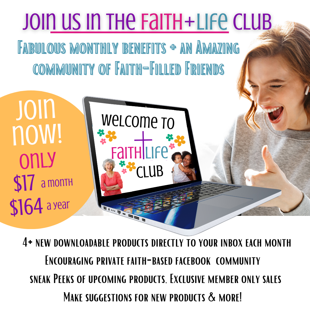Faith+Life Monthly Membership: Faith | Encouragement | Planning