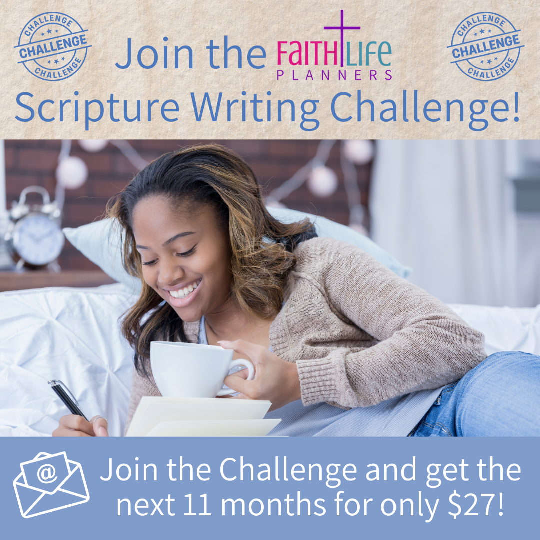 2025 Scripture Writing Challenge Monthly Scripture Writing Packet - FEBRUARY ONLY